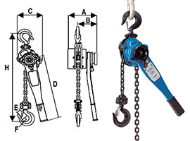 tractel bravo lever